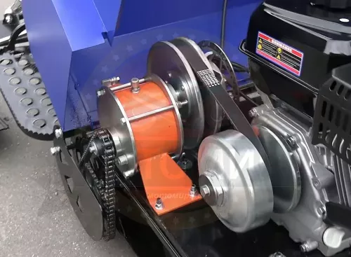 детальная картинка товара мотобуксировщик компактный лидер-сигма-3, 8+ л.с., с рычажным модулем