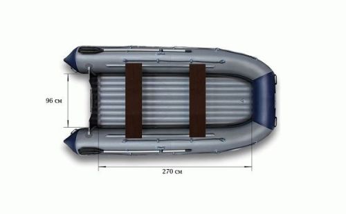 Фото Надувная лодка Флагман 380 K катамаран