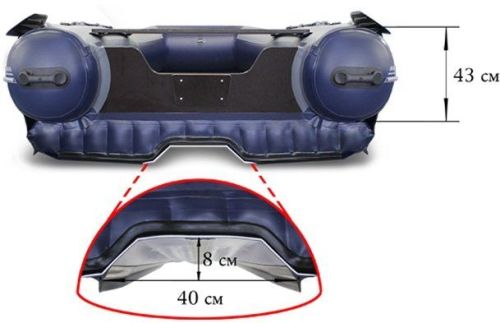 Фото Надувная лодка Флагман DK 350 JET