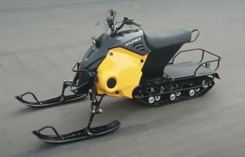 детальная картинка товара снегоход лидер альфа 3 long 20 л.с. (маш. комплект)