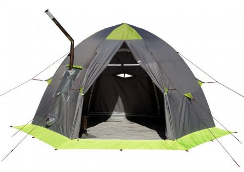 детальная картинка товара палатка лотос 5 баня (д-обр вход + пол пу4000)