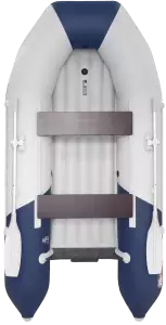 Лодка Таймень NX 2800 НДНД "Комби" светло-серый / синий