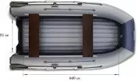 Надувная лодка Флагман DK 500 JET