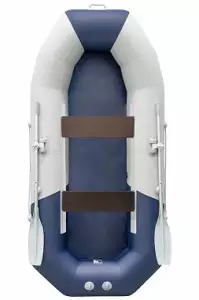 Лодка Таймень NX 270 "Комби" светло-серый/синий
